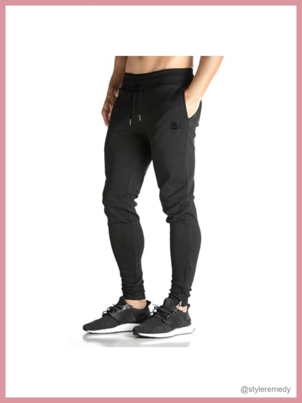 Men's Tapered Jogger Sweatpants Gym Workout Track Pants